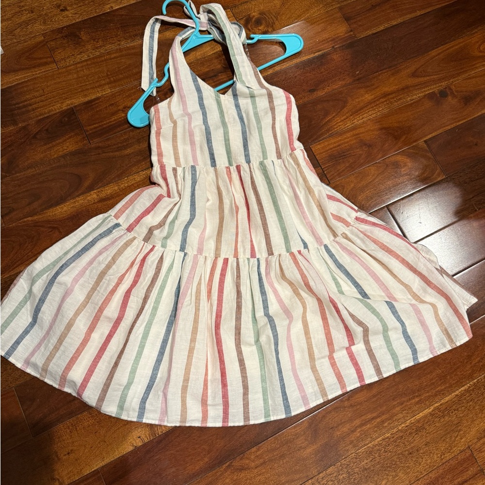 American Eagle Outfitters Striped Halter Dress